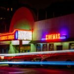 Queens, NY, United States Time-lapse Photography of Car Lights in Front of Cinema