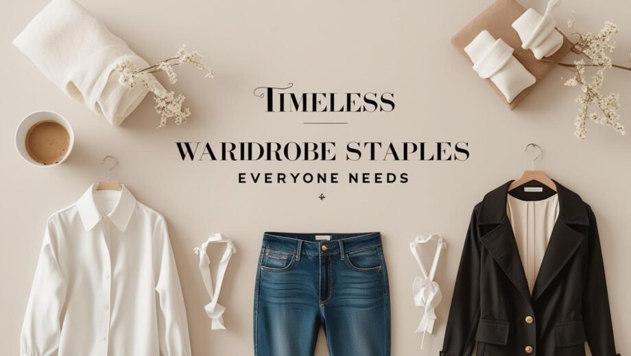 Timeless Wardrobe Staples Everyone Needs