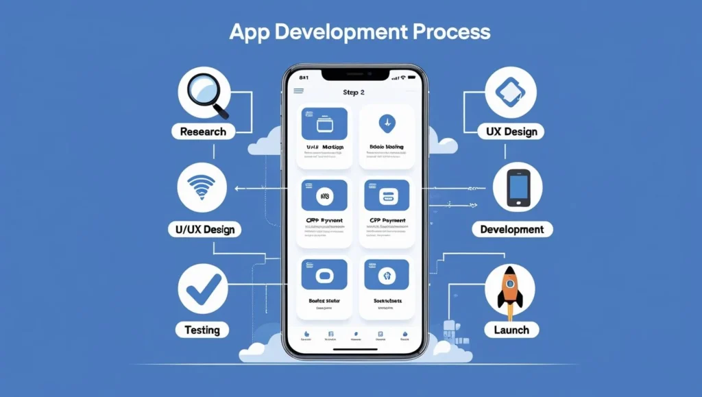 Building App roadmap like Uber for ride-sharing startups