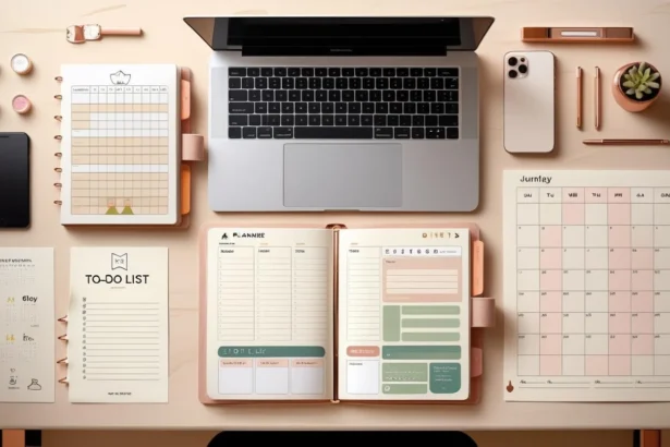 Minimalist tools and productivity apps displayed on clean digital workspace 2025
